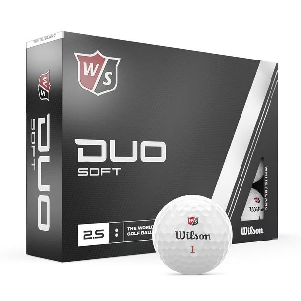 2023 Wilson Staff Duo Soft Golf Ball, White, 12-Pack | Walmart (US)