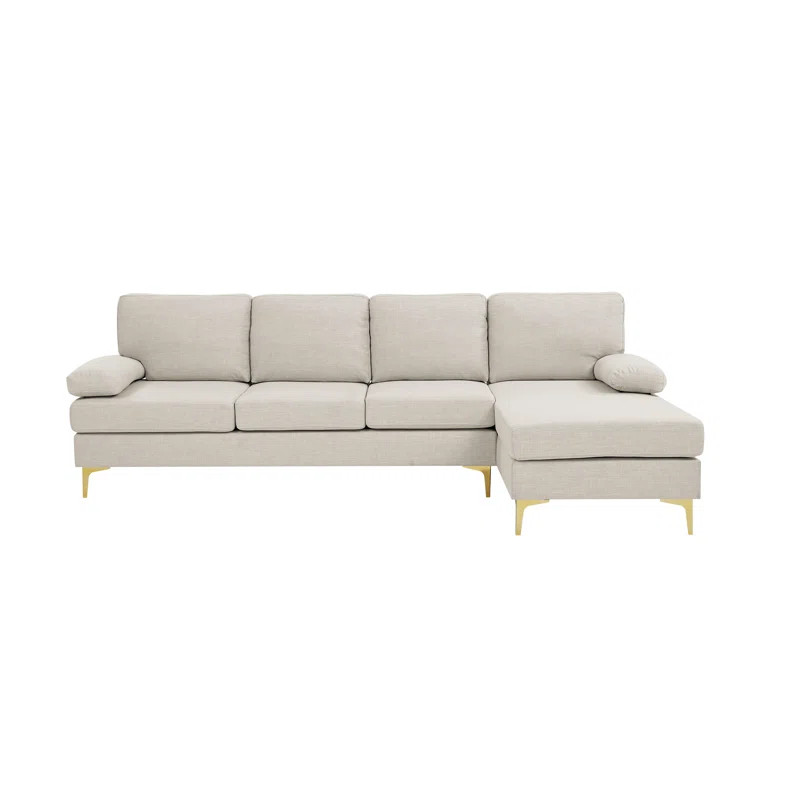 Goodwine 2 - Piece Upholstered Sectional | Wayfair North America