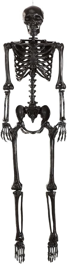 Crazy Bonez Black Pose-N-Stay Skeleton | Amazon (US)