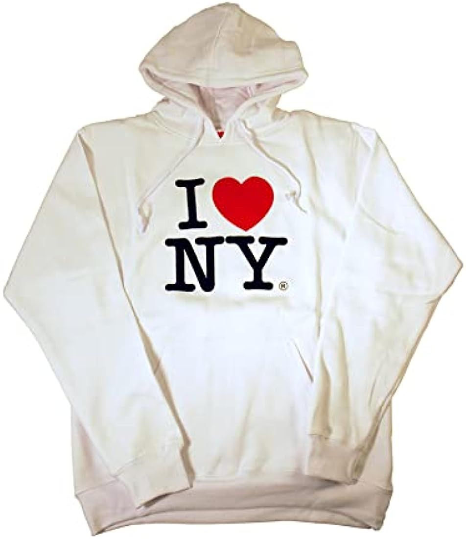 Torkia - Official Licensed I Love/Heart NY Hoodie (White, 2XL) | Amazon (US)