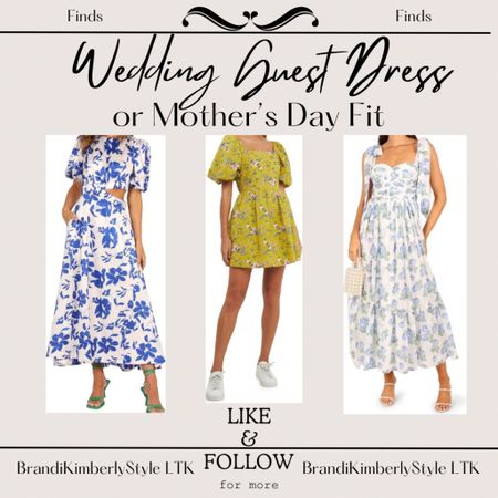 Some ideas for a Wedding Guest Dress or one for Mother’s day! It's coming soon, #springoutfit 
 #summeroutfit BrandiKimberlyStyle 

#LTKparties #LTKSeasonal #LTKwedding
