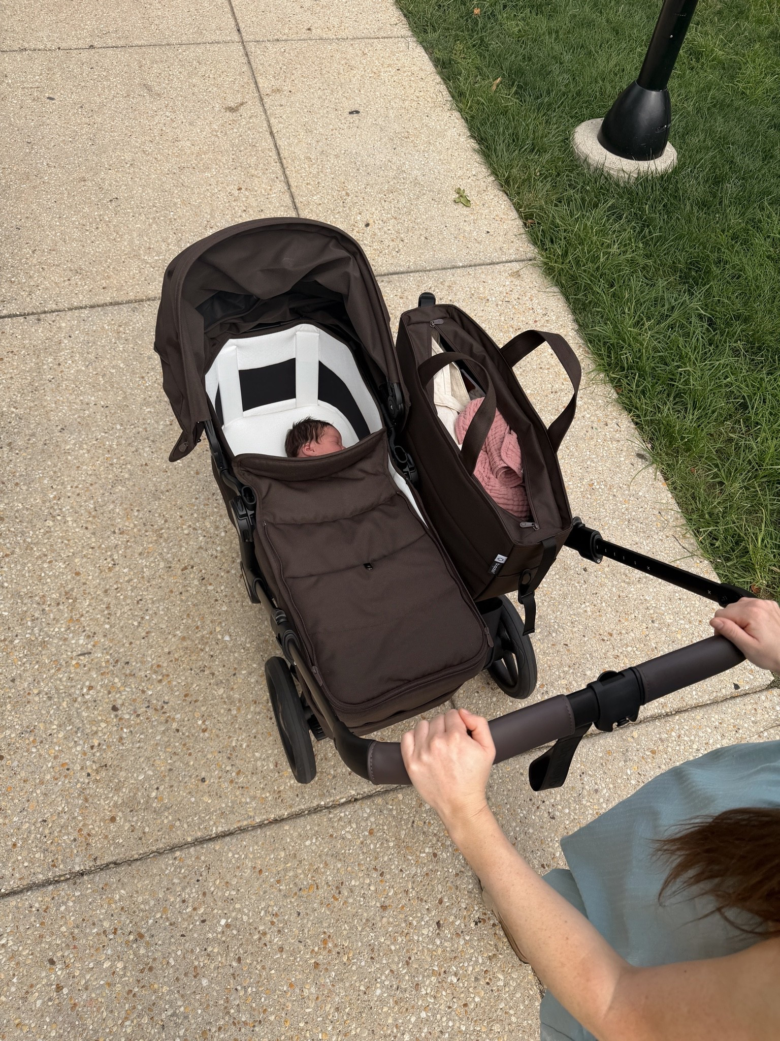 Our new stroller is getting compliments everywhere we go and it turns into a double!

#LTKgrwm #LTKmomlife #LTKBaby
