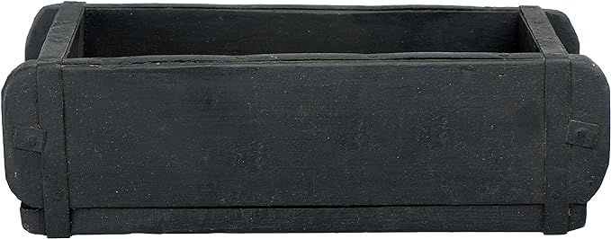 Creative Co-op DF3704 Found Wood Matte Black Brick Mould | Amazon (US)