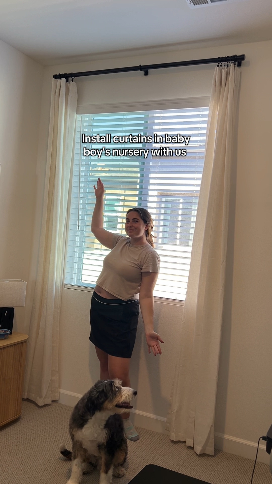 Have these Amazon curtains all over our house so it just made sense to add them to baby boy’s nursery, too! After we installed though, we decided to change them out for blackout curtain instead but don’t worry we will definitely use these in another room of our house 🔗 them both here


 #nurserydecor #boynursery #amazonhome #homedecor #amazonfinds 

#LTKHome #LTKBaby #LTKFindsUnder100