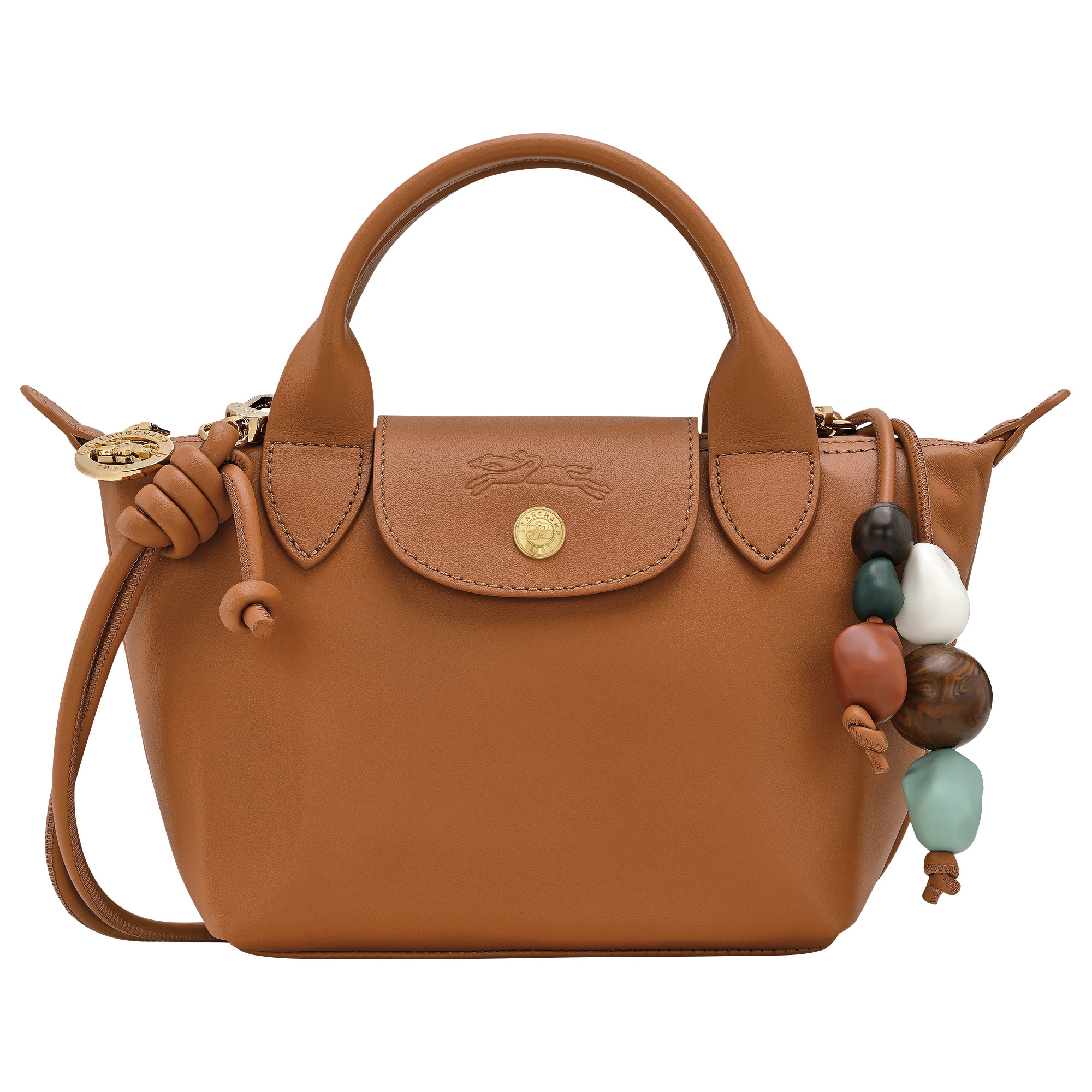 Le Pliage Xtra XS Handbag Cashew - Leather | Longchamp US | Longchamp