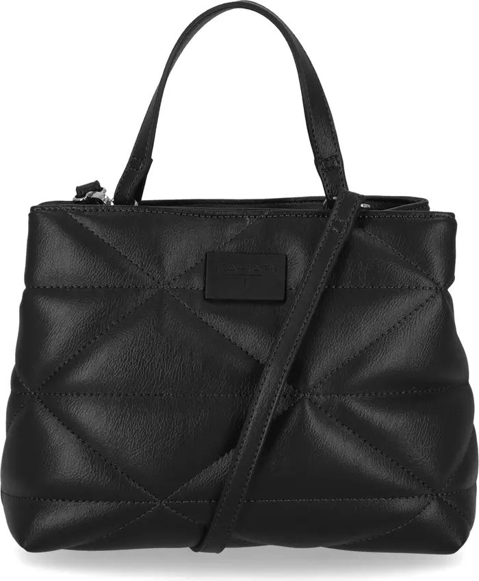 Jeri Quilted Faux Leather Satchel | Nordstrom Rack