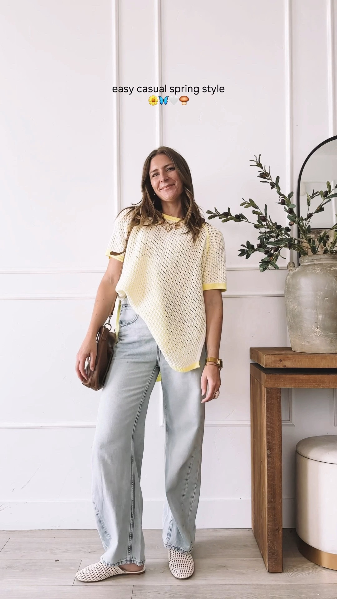 top: small (runs long and TTS, reversible too!), jeans: TTS (loose fitting, TTS, shrink slightly in the wash but stretch out after wearing, they’ll be too short if you’re taller than 5’8”)

#LTKgrwm #LTKootd #LTKmomlife