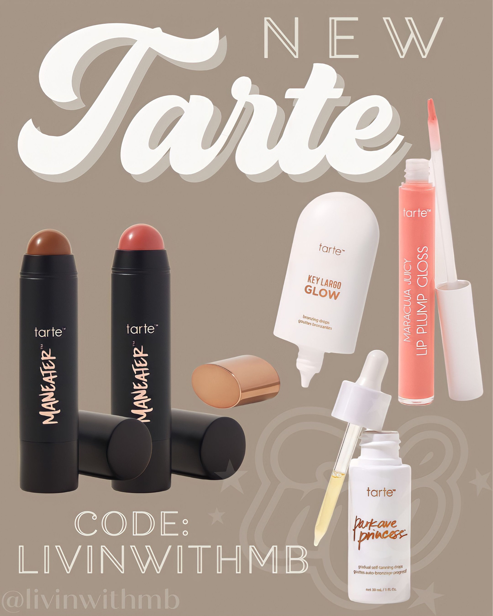 NEW at Tarte 🤩

Use code: LIVINWITHMB to save!

#LTKbeauty #LTKFind #LTKsalealert