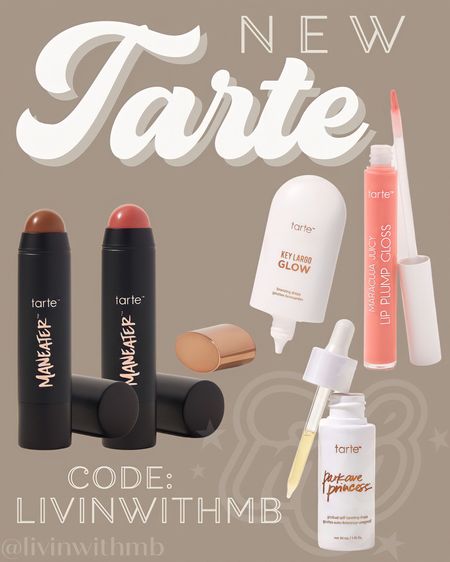 NEW at Tarte 🤩

Use code: LIVINWITHMB to save!

#LTKbeauty #LTKFind #LTKsalealert