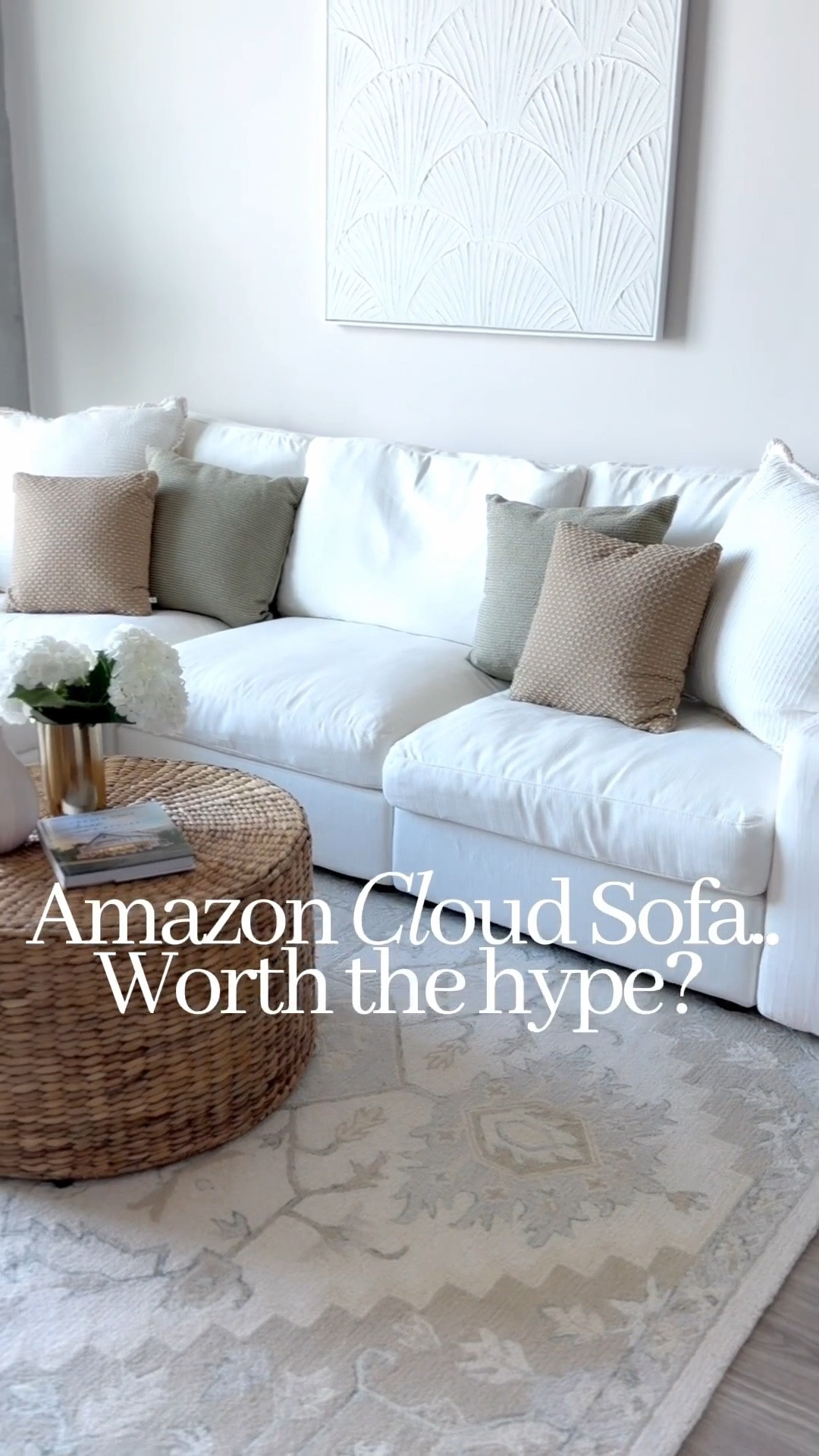 I doubted the comfort and quality of the Amazon Cloud Sofa and it really is that good. I also wasn't aware it had storage!  For this price point, this is an amazing sofa and especially great for college kids and small spaces in your home.
