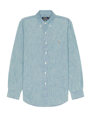 Polo Ralph Lauren Denim & Chambray Sport Shirt in Chambray from Revolve.com | Revolve Clothing (Global)