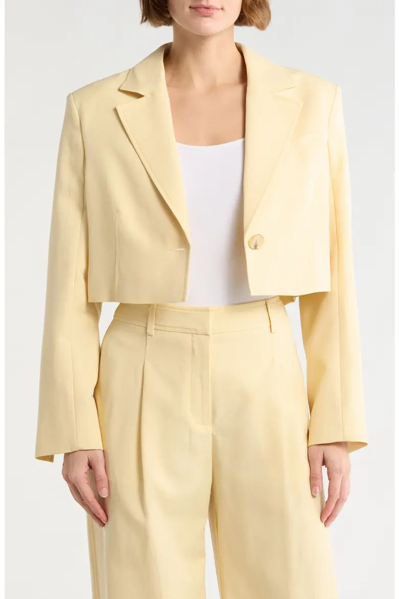 Jasao Crop Blazer (Women) | Nordstromrack | Nordstrom Rack