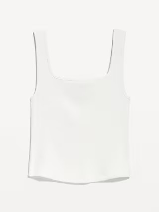 Ultra-Cropped Rib-Knit Tank Top | Old Navy (US)