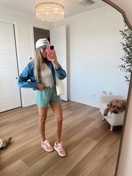 Outfit inspo boxer shorts! I sized up to a medium 