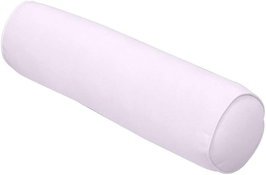 MH GLOBAL |Slipcover ONLY| Outdoor Same Piped Bolster Pillow Slipcover Small 23"x6" AD107 | Amazon (US)