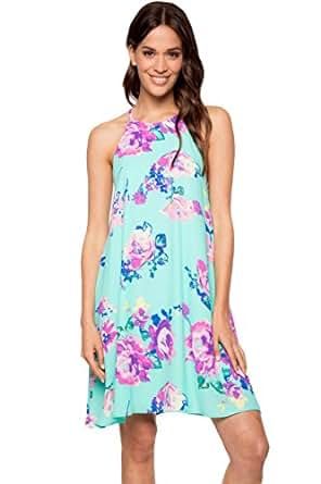 Women's Sleeveless Floral-Print Shift Dress | Amazon (US)