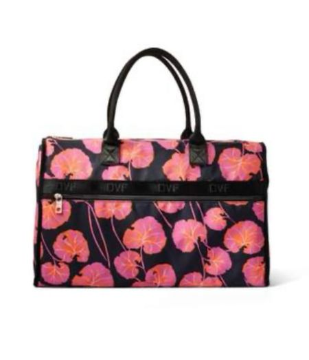Cute and colorful weekender bag.  DVF for Target bag, overnight bag 

#LTKSeasonal #LTKitbag #LTKfindsunder50