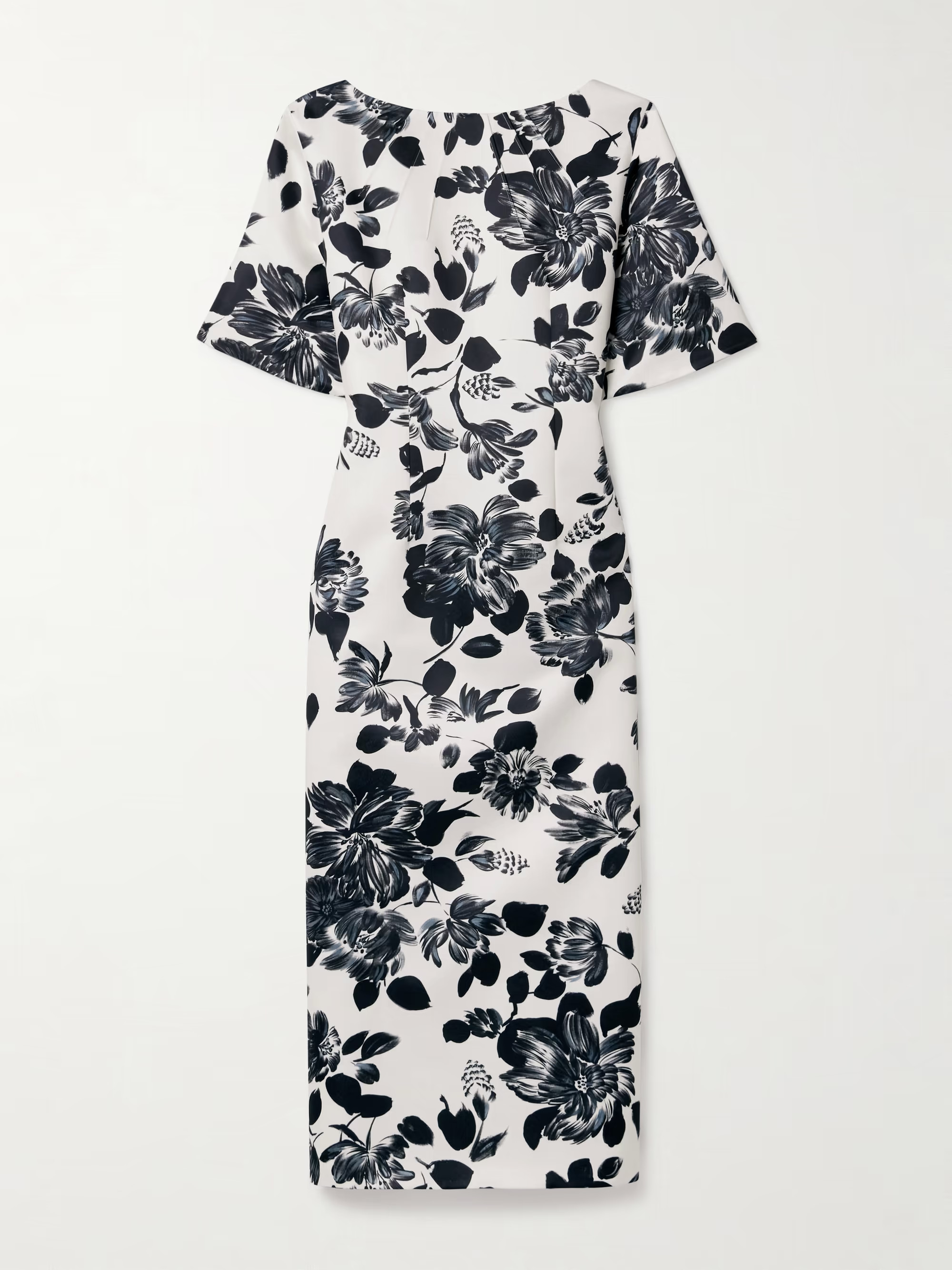 Kora floral-print twill midi dress | NET-A-PORTER (US)