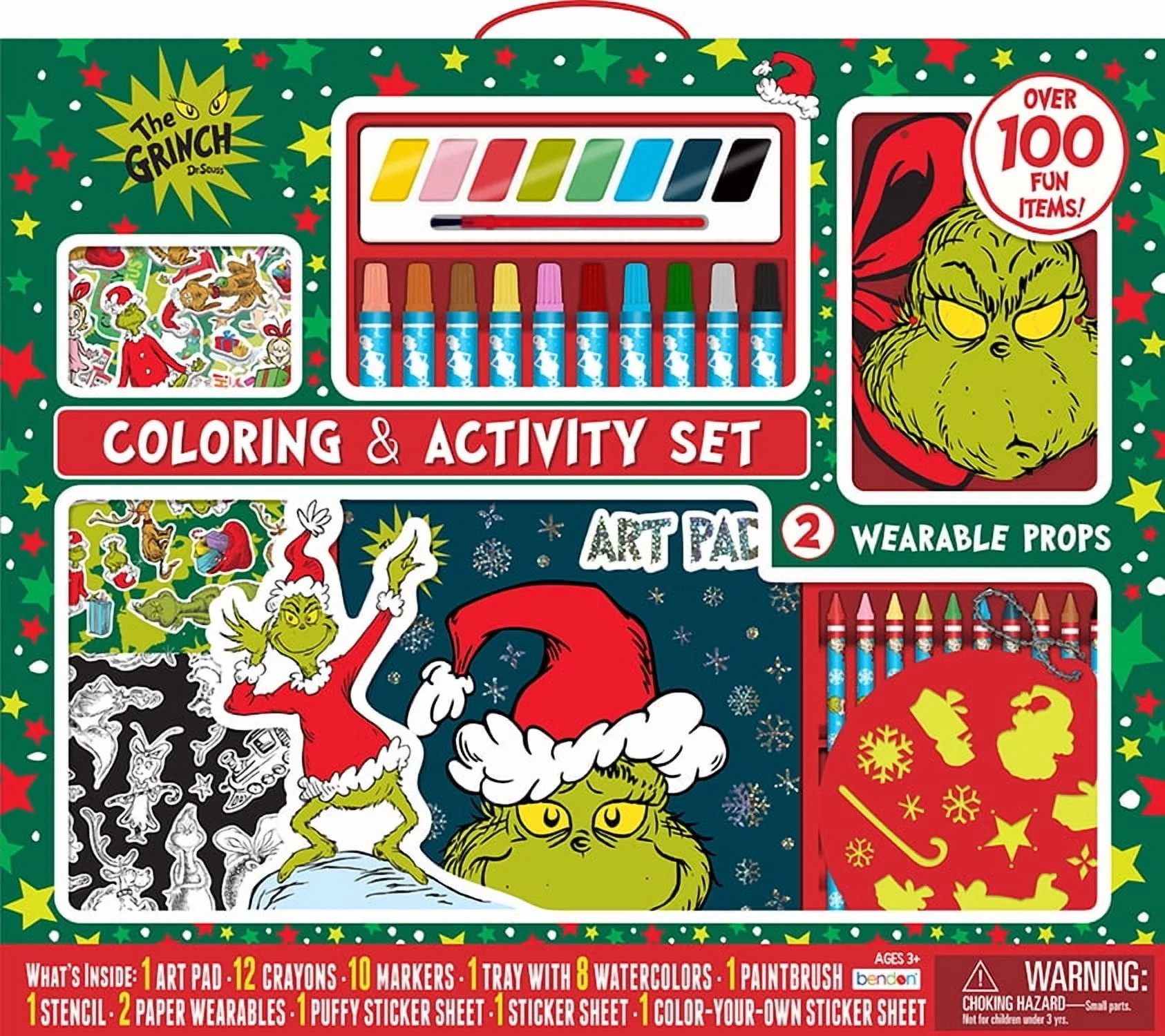 GRINCH COLORING & ACTIVITY SET | Walmart (US)