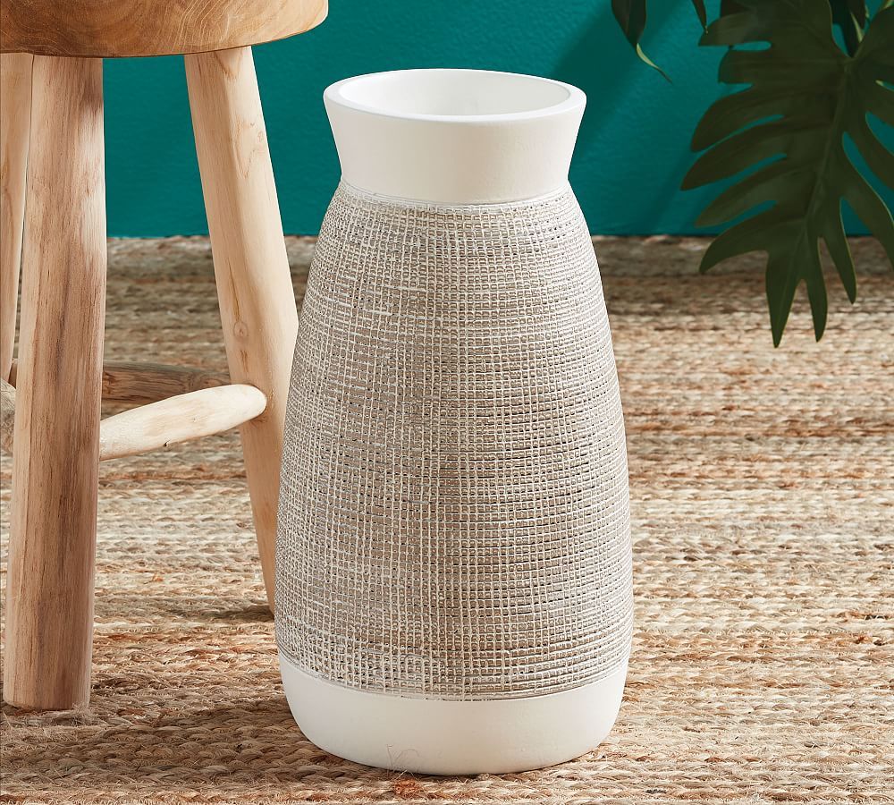 Rosilla Natural Vase | Pottery Barn (US)