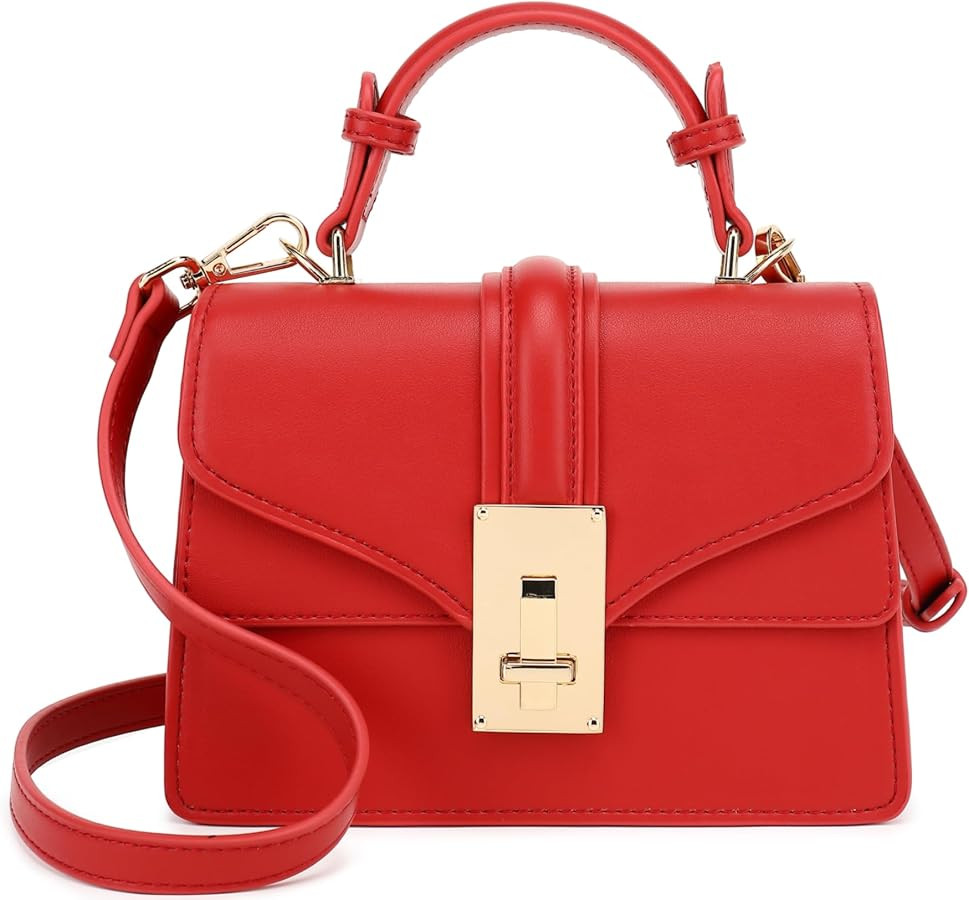 Scarleton Handbags for Women, Crossbody Bags for Women, Structured Mini Satchel Purses, Top Handl... | Amazon (US)