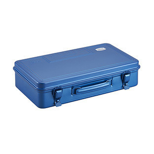 Toyo Steel Trunk Toolbox T-360 Blue | The Container Store