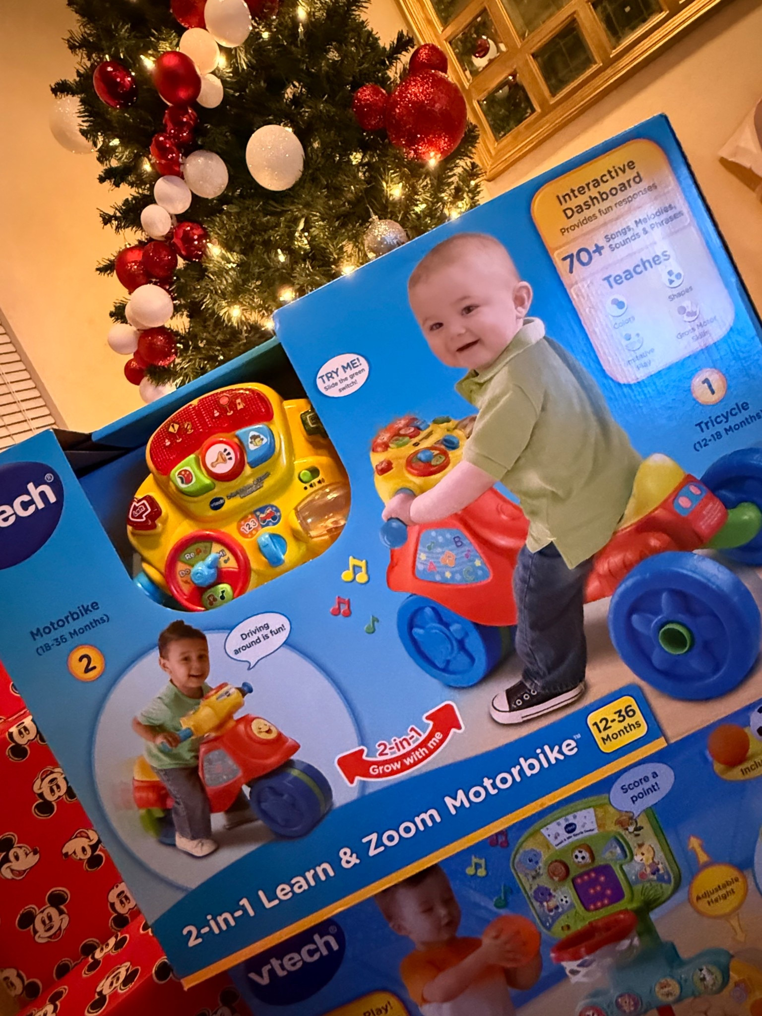 Toddler approved! This VTech 2-in-1 Learn & Zoom Motorbike grows with them and keeps playtime fun + active 🤍

#LTKBaby #LTKKids #LTKGiftGuide