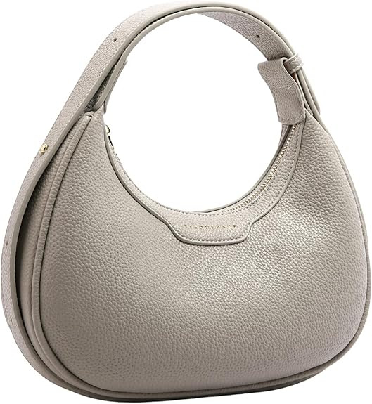 MYHOZEE Crescent Shoulder Bag for Women Leather Crossbody Hobo Purse Adjustable Strap Clutch Hand... | Amazon (US)