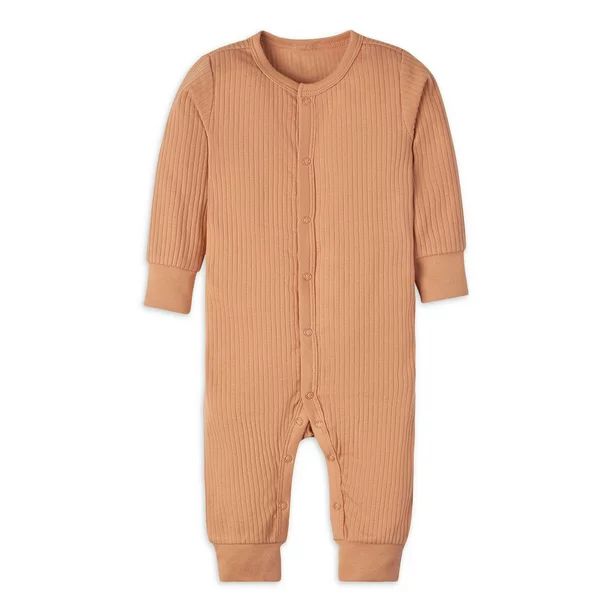 Modern Moments by Gerber Baby Boy or Girl Unisex Long Sleeve Coverall (Newborn - 12 Months) - Wal... | Walmart (US)