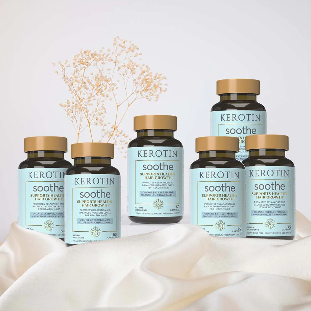 Soothe Stress-Relief Vitamins - 6 Month | Kerotin