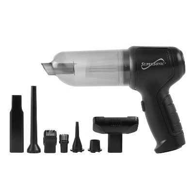 Supersonic® Cordless Hand Vac Multifunction Vacuum Cleaner, SC-810HV in Black | Target