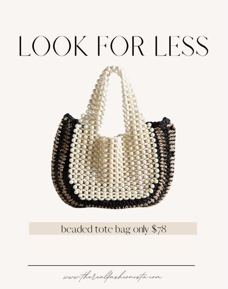 Beaded tote bag under $80

#LTKfindsunder100 #LTKstyletip #LTKitbag
