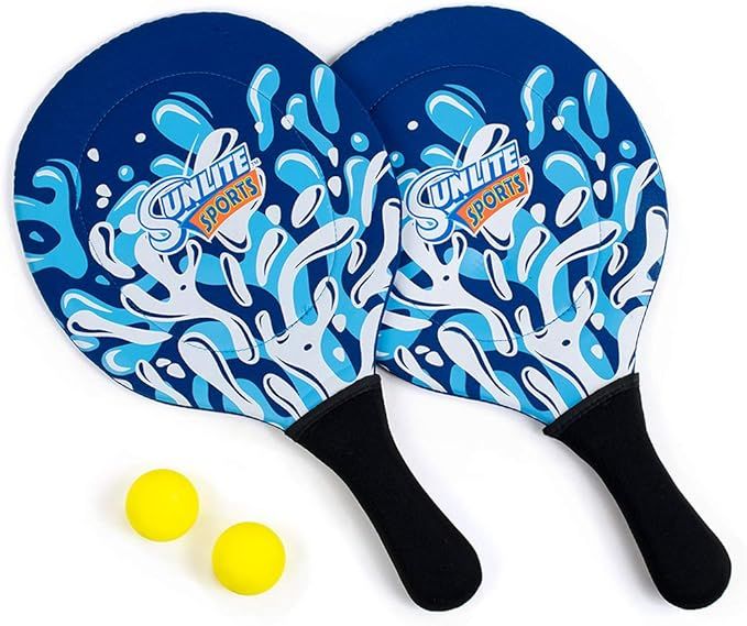 Sunlite Sports Beach Paddle Game Set, 2 Paddles and 2 2 Balls, Perfect for Backyard Fun or Outdoo... | Amazon (US)