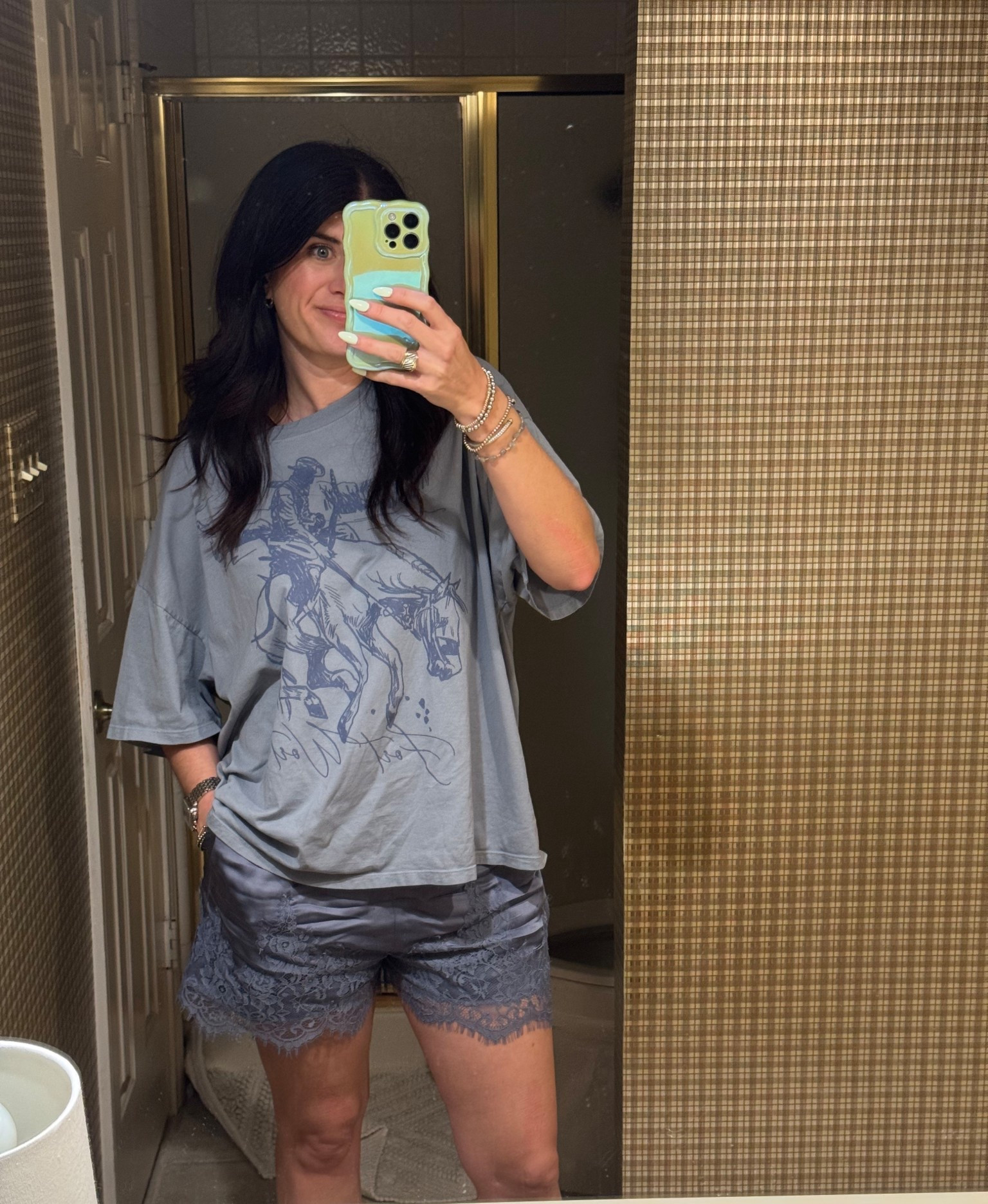 Loving lace shorts right now! @Anthropologie 