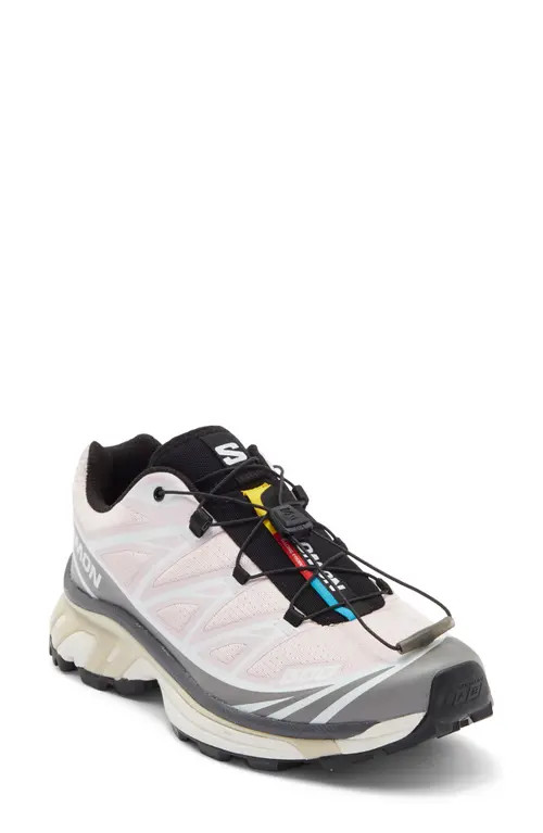 Salomon Gender Inclusive XT-6 Sneaker in Cloudburst/icy Pink at Nordstrom, Size 8 | Nordstrom
