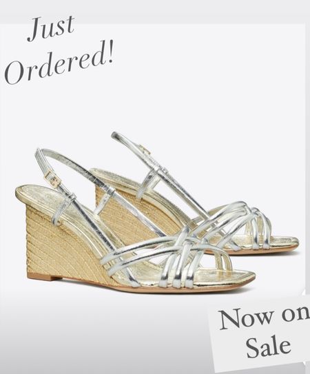 I’ve had my eye on these silver wedge sandals and just ordered them on sale

#LTKSeasonal #LTKShoeCrush #LTKSaleAlert