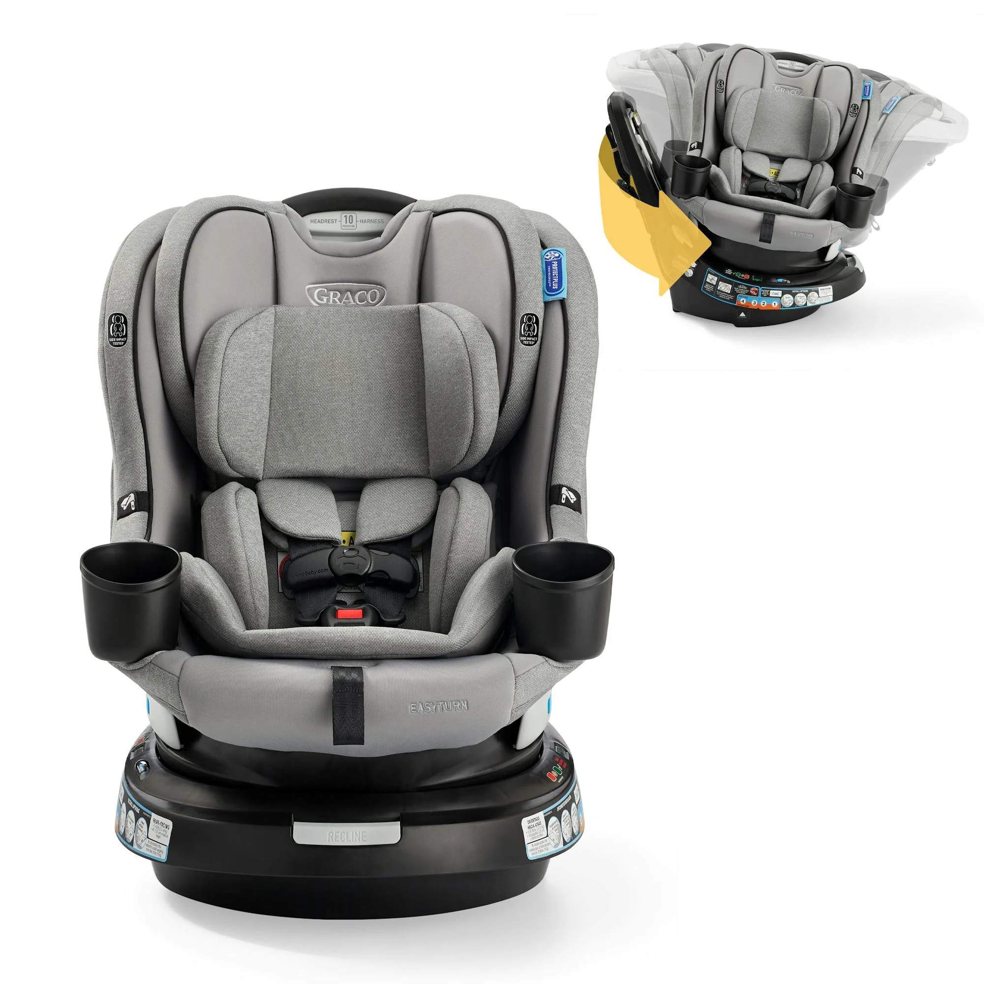 Graco EasyTurn  360 2-in-1 Rotating Convertible Car Seat | Walmart (US)