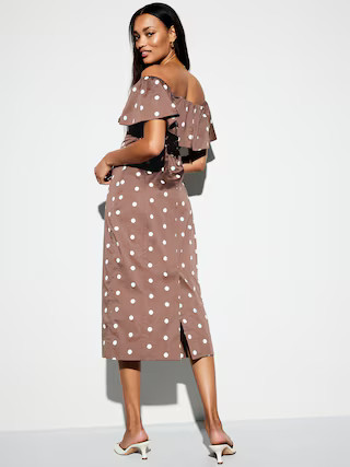 The Occasion by Old Navy Ruffle Midi Dress | Old Navy (US)