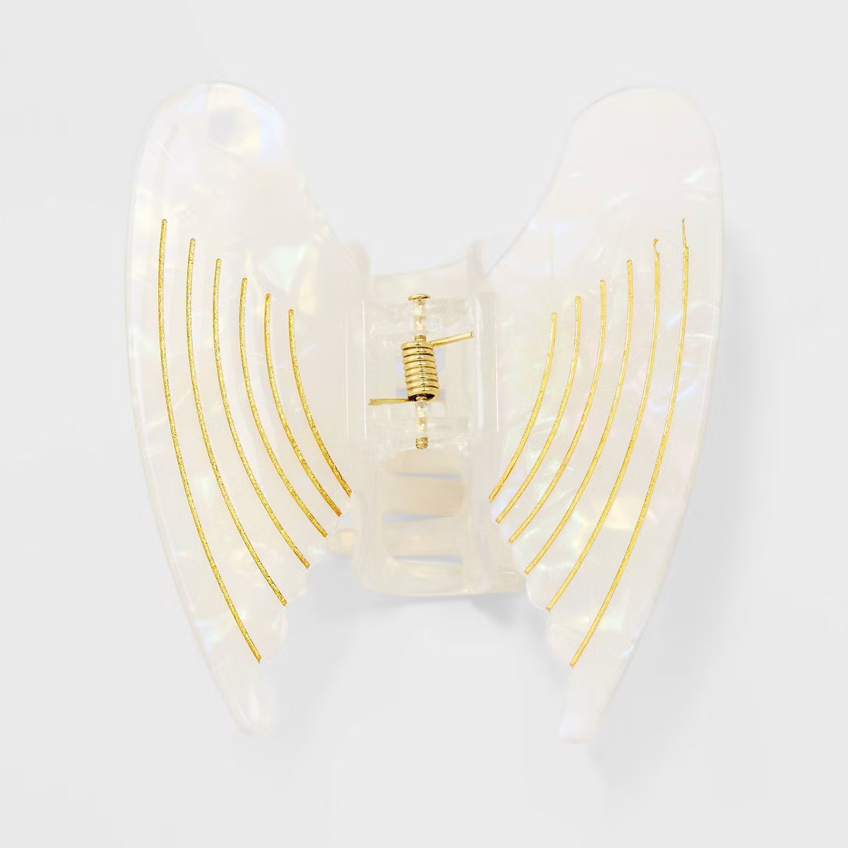 Angel Wing Hair Claw Clip - Wild Fable™ Ivory | Target