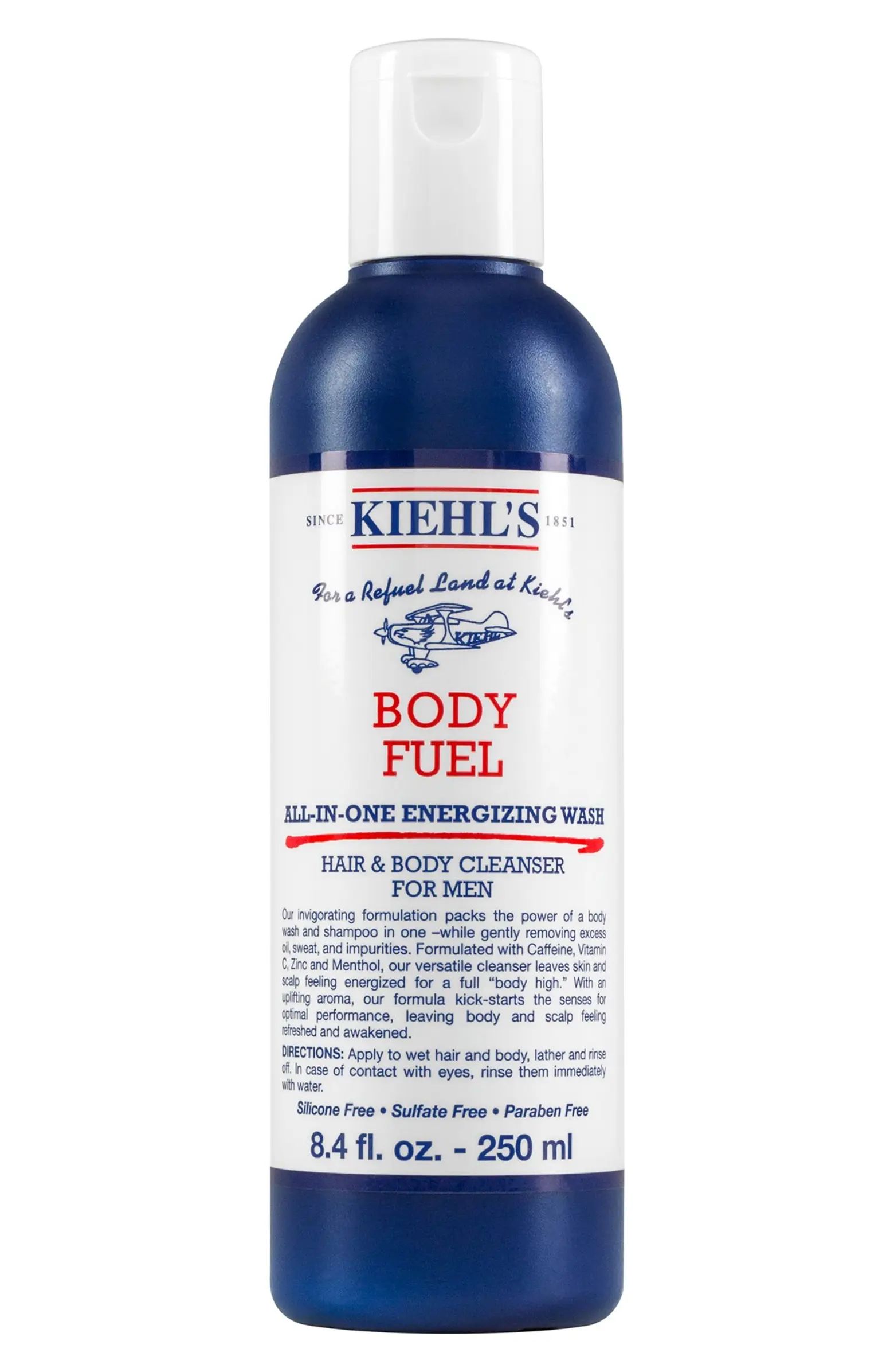 Kiehl's Since 1851 Body Fuel All-in-One Energizing & Conditioning Wash | Nordstrom | Nordstrom