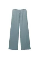 Wide-leg crepe trousers | PULL and BEAR UK