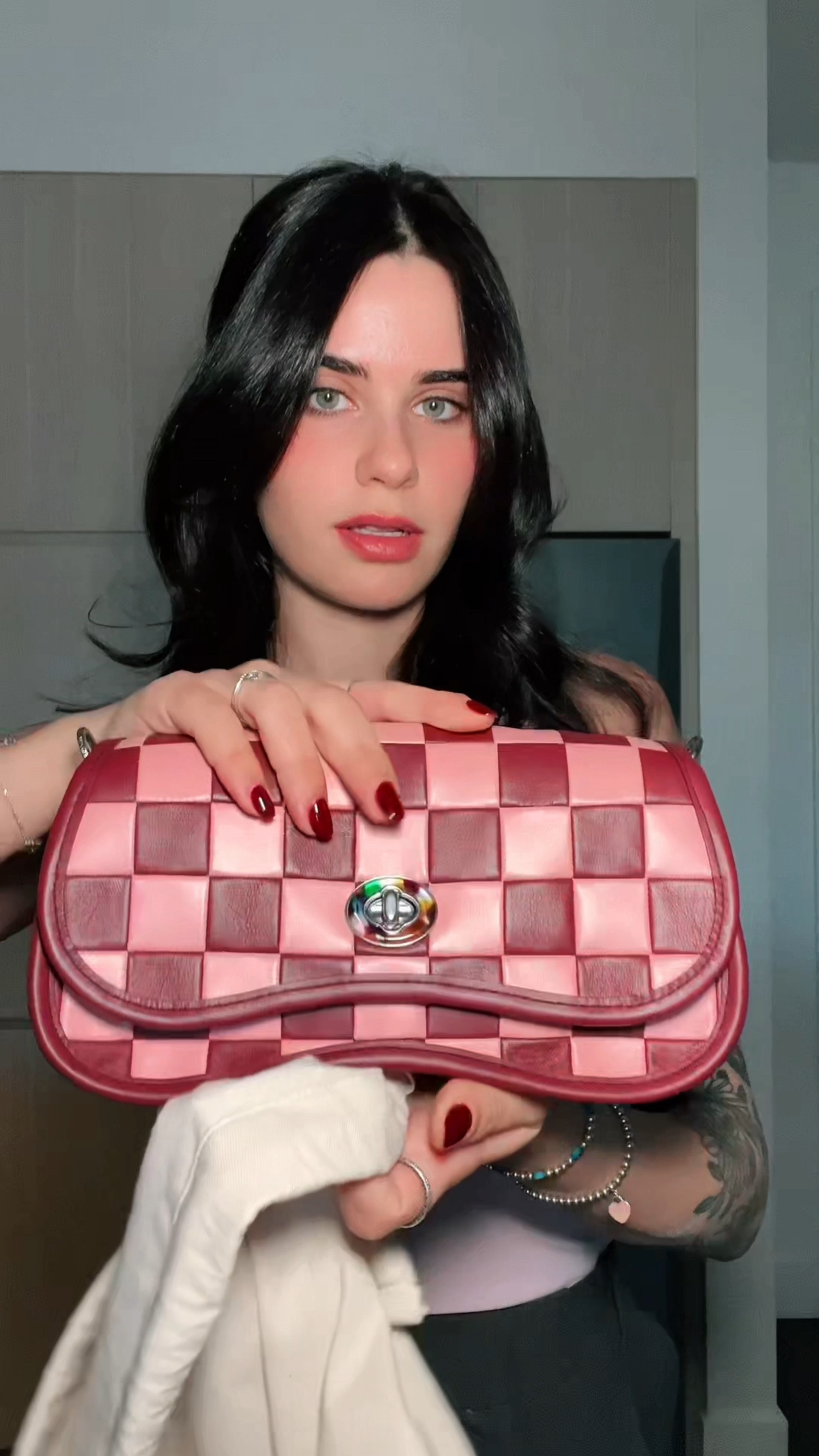Coachtopia crossbody checkered Wavy Dinky 🏁✨

#LTKbeauty #LTKSeasonal #LTKstyletip