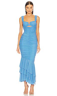 Michael Costello x REVOLVE Hilary Gown in Pale Blue from Revolve.com | Revolve Clothing (Global)