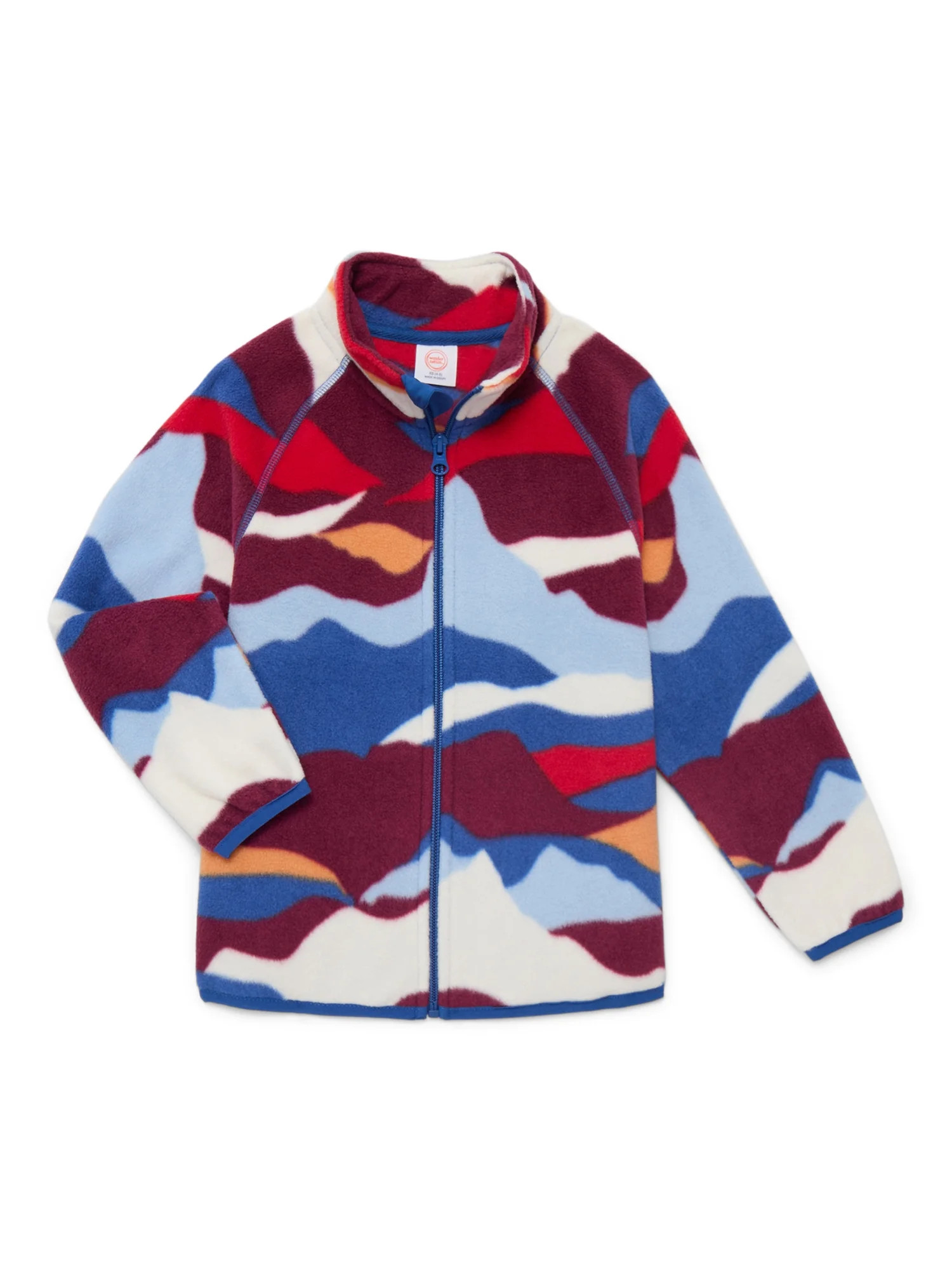 Wonder Nation Boys Microfleece Zip Jacket, Sizes 4-18 & Husky | Walmart (US)
