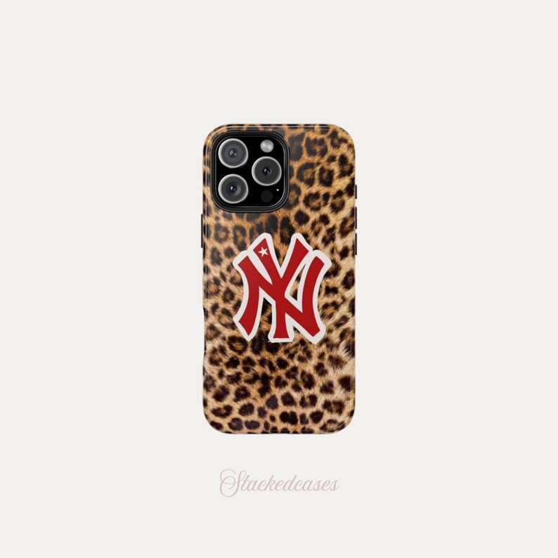 NYC CHEETAH RED iPhone Case - Etsy | Etsy (US)