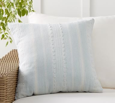 Airstream Striped Indoor/Outdoor Pillow | Pottery Barn (US)