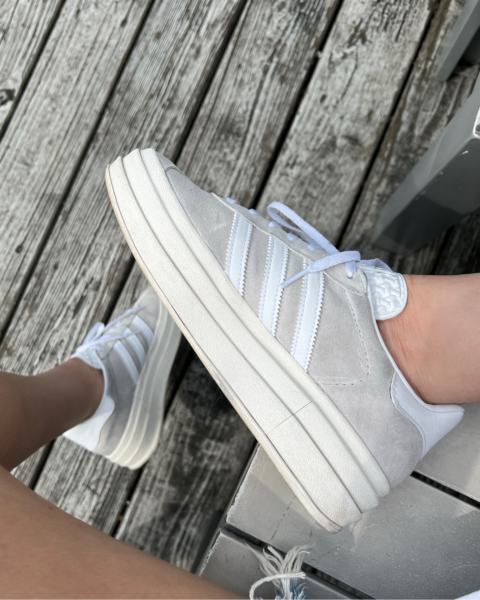 gazelle bold platform sneaker