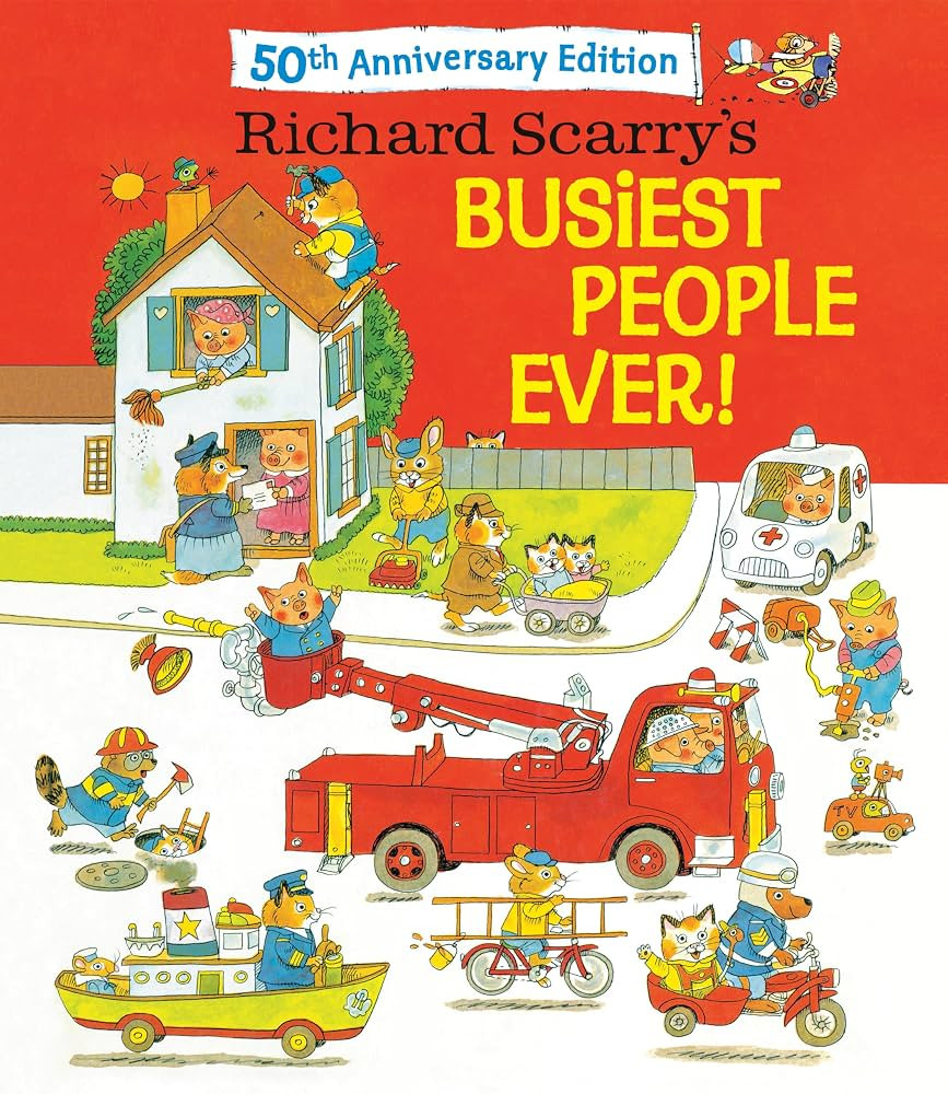 Richard Scarry's Busiest People Ever! 50th Anniversary Edition | Amazon (US)