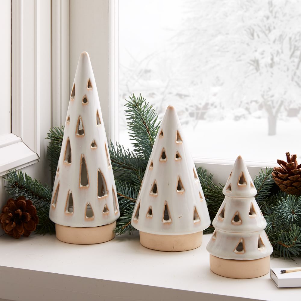 Ceramic Christmas Tree, Small | West Elm (US)