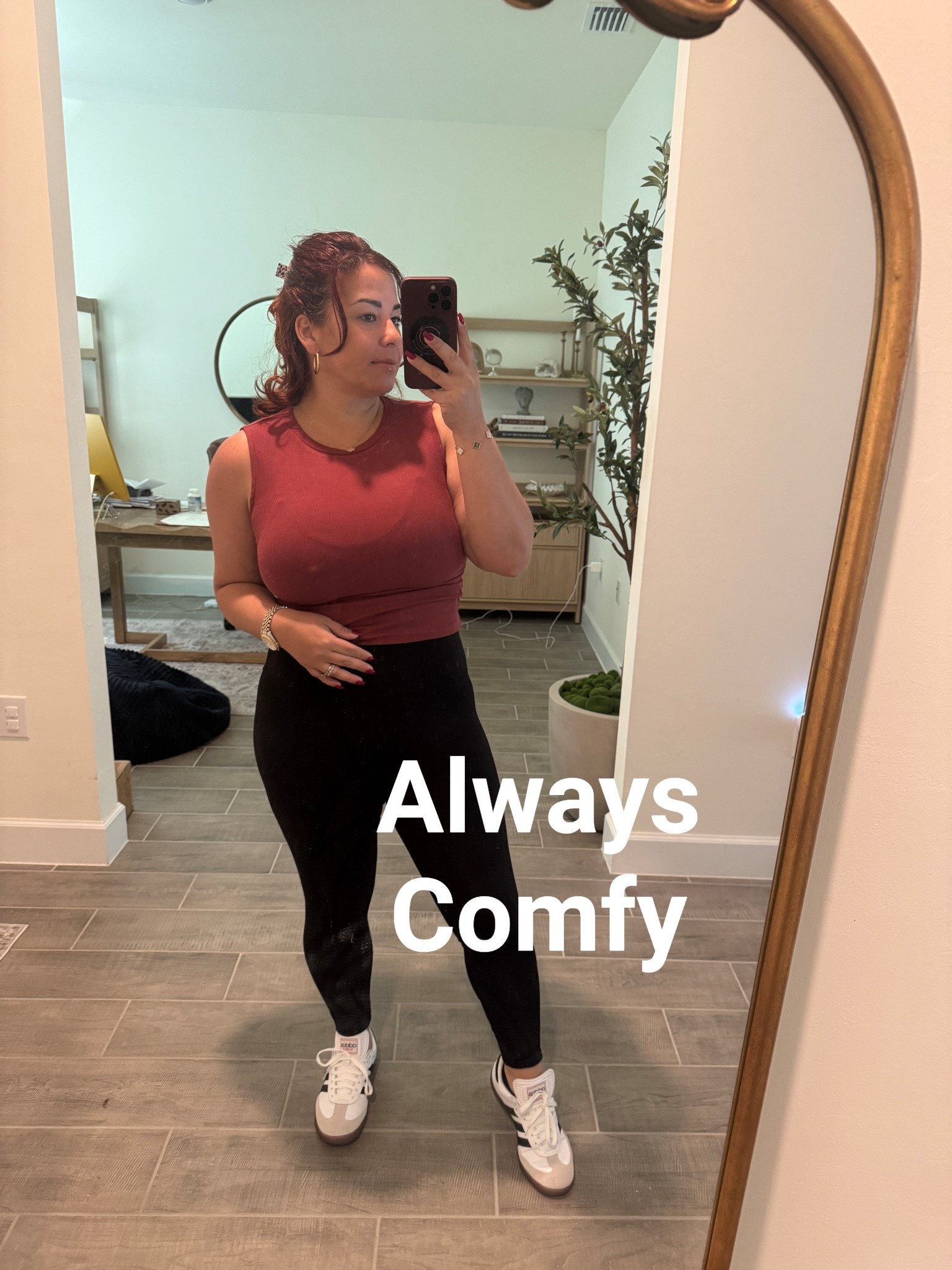 Mixing and matching my Amazon Pieces , these are my favorite black leggings by Yunoga ! Samba addidas and top from skirt set . 

#LTKMidsize #LTKStyleTip #LTKFindsUnder50